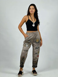 Jogger Gamuza Diseño Estrellas