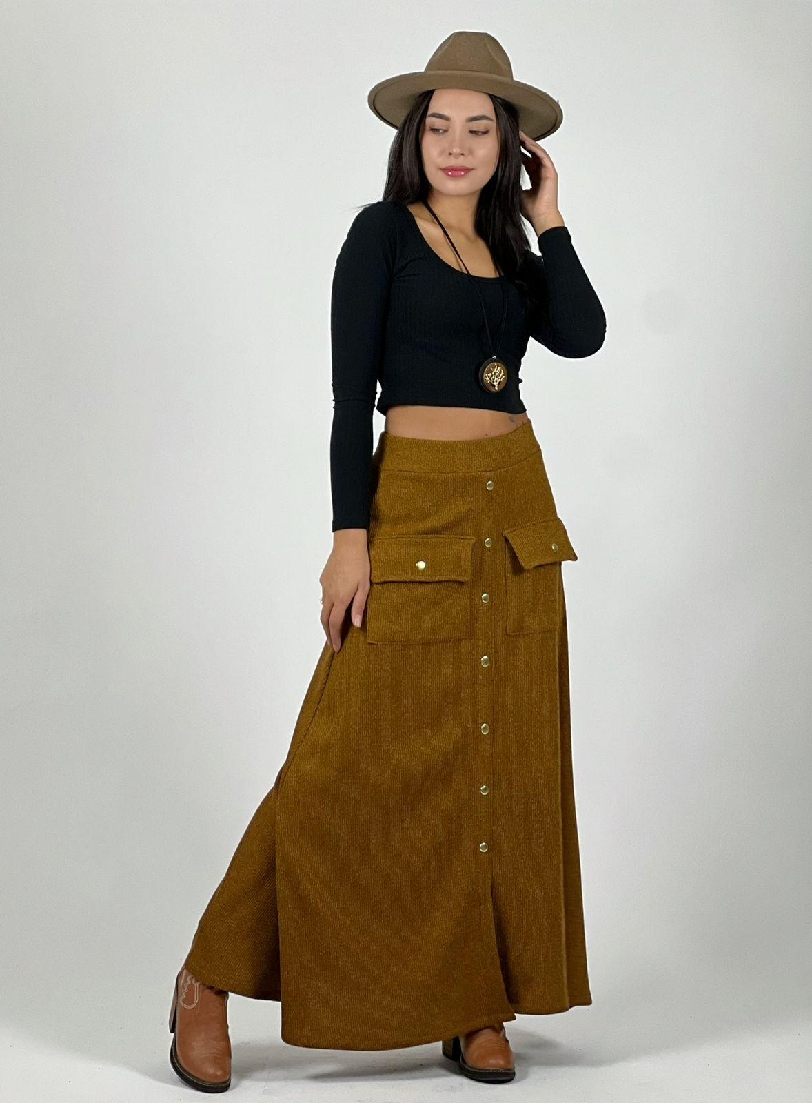 Falda Lanilla Spandex