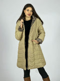 Parka Acolchada Forrado Print