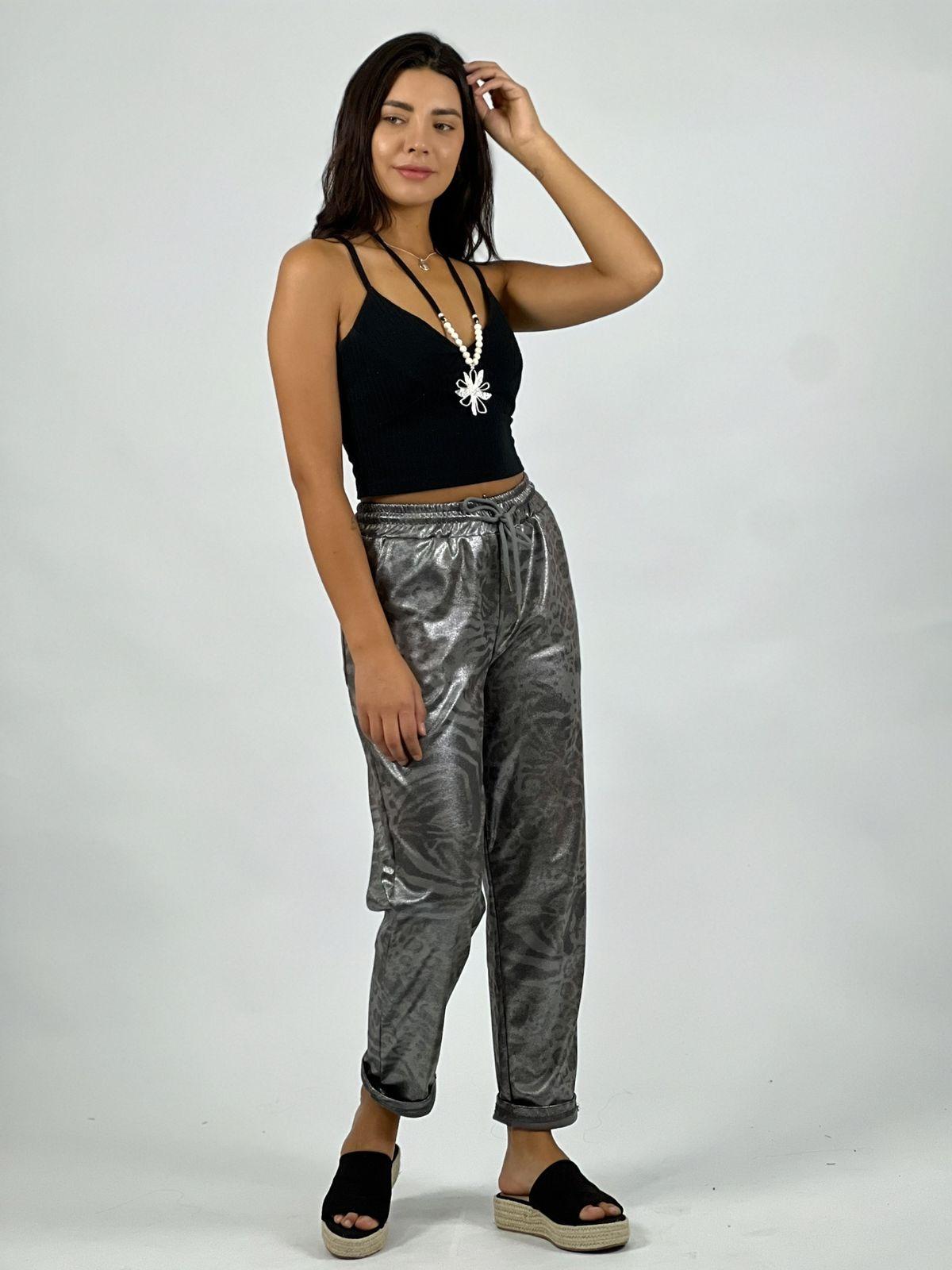 Jogger Algodón Diseño Leopardo