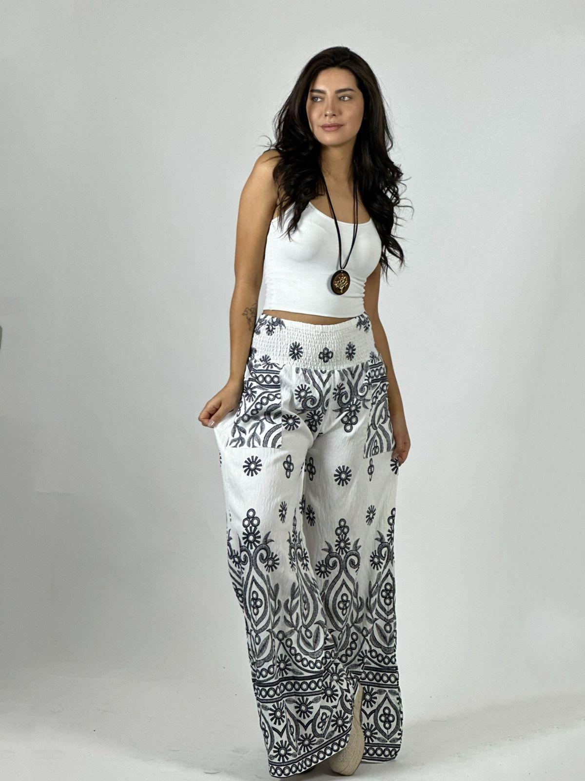 Palazzo Lino Estampado Boho