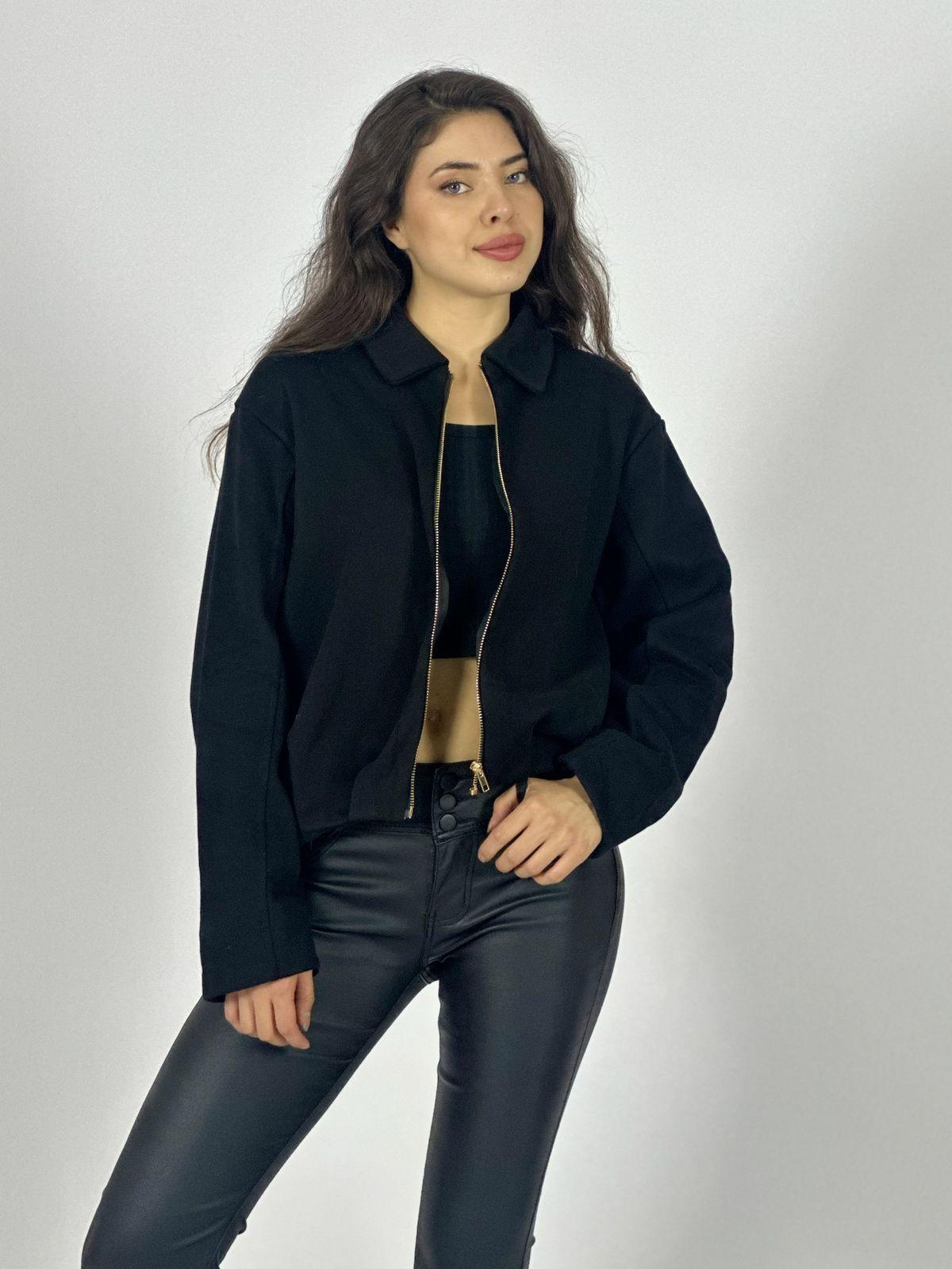 Chaqueta Bomber Paño Lisa