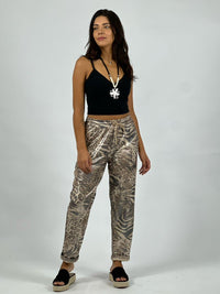 Jogger Algodón Diseño Leopardo