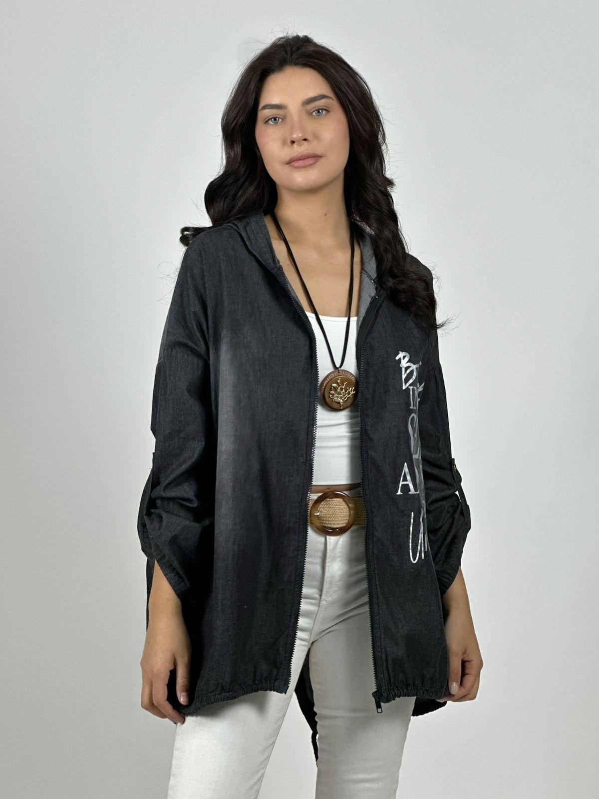 Blusa Mezclilla Estampado Believe