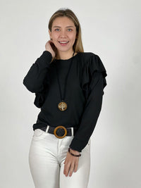 Polera Monserrat Faroleo en Hombros