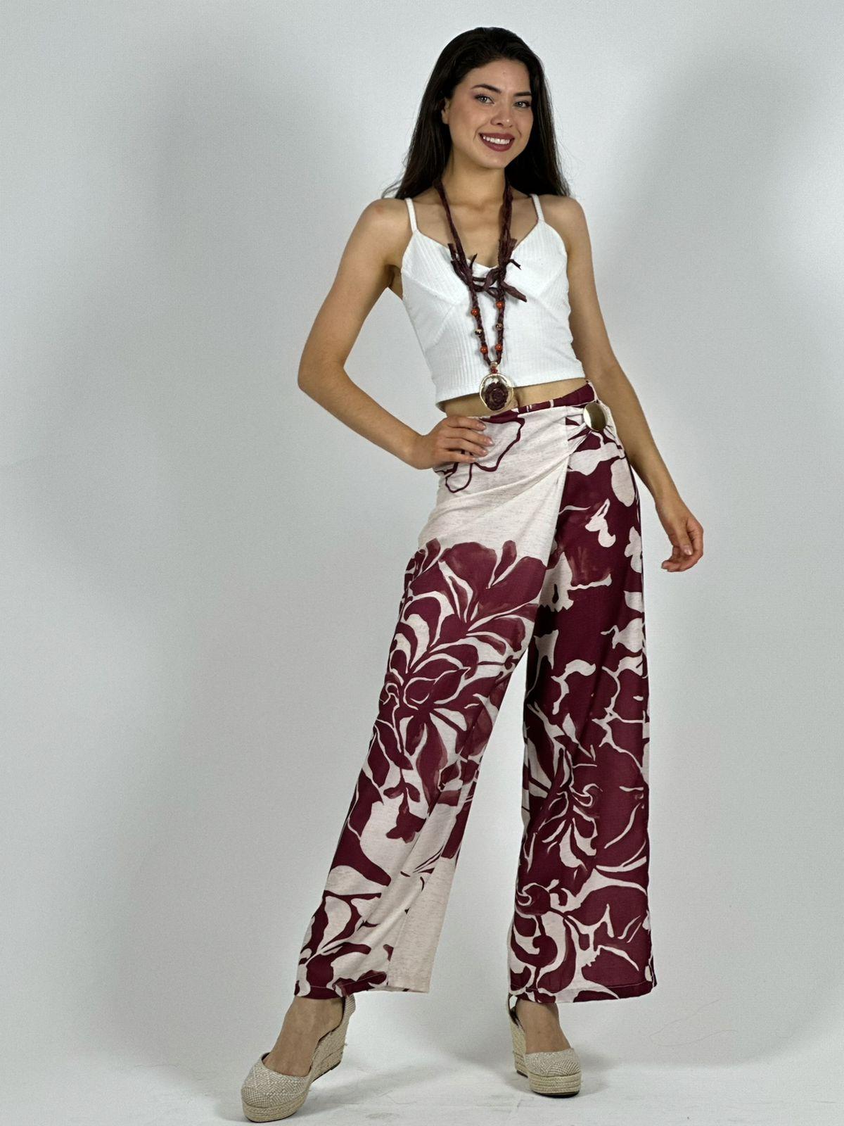 Palazzo Estampado Flores