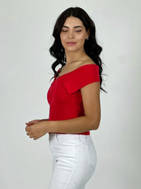 Polera Top Con Cierre