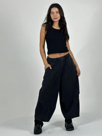 Pantalón Gabardina con Bolsillos