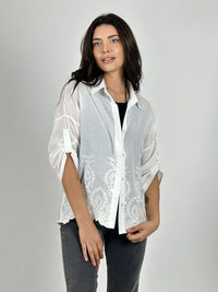 Blusa Bordado Boho Broderi