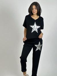 Polera de Algodón Con Estrella