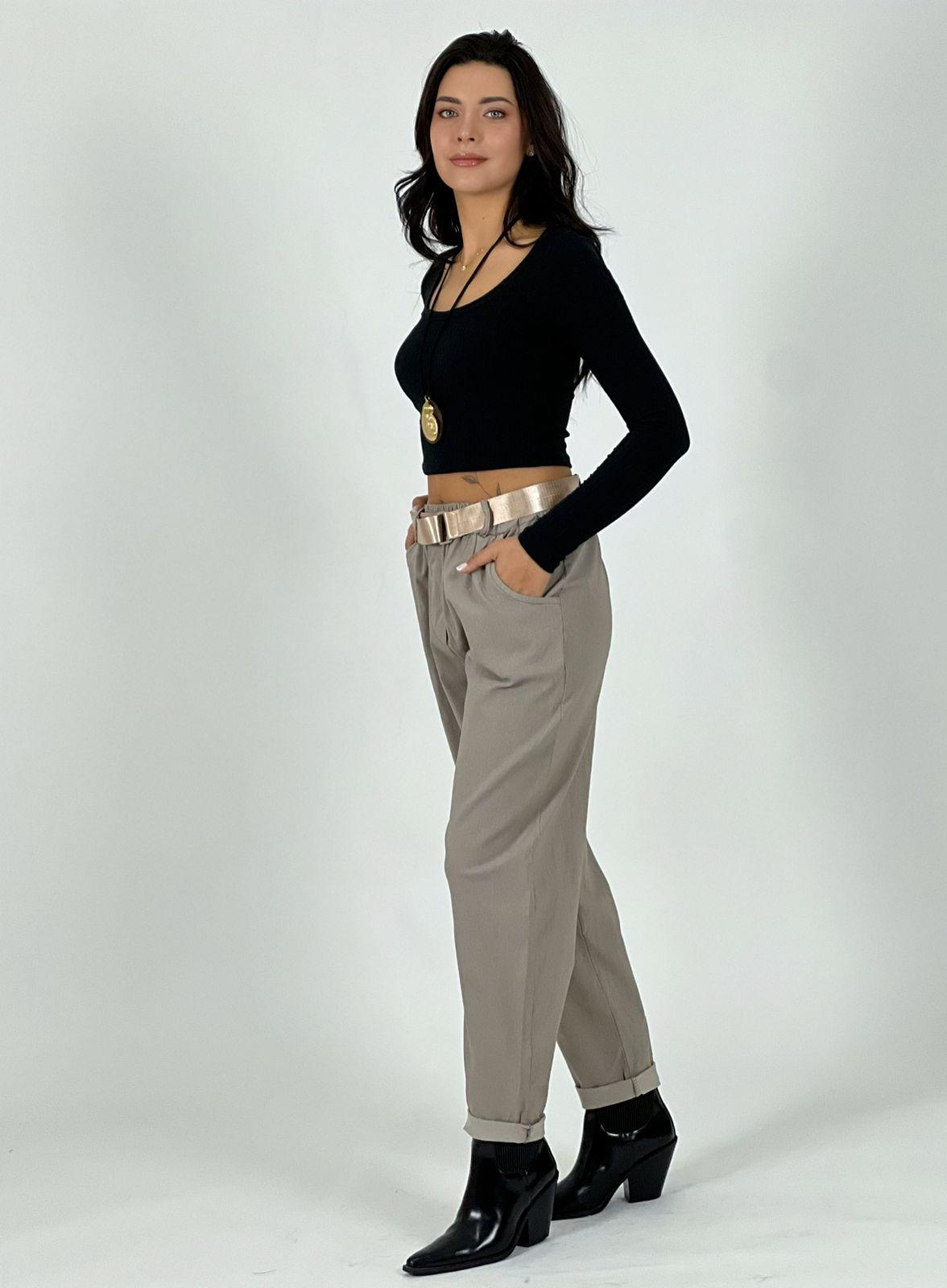 Jogger Italiano con Cinturón