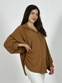 Blusa Italiana Cey Manga Globo