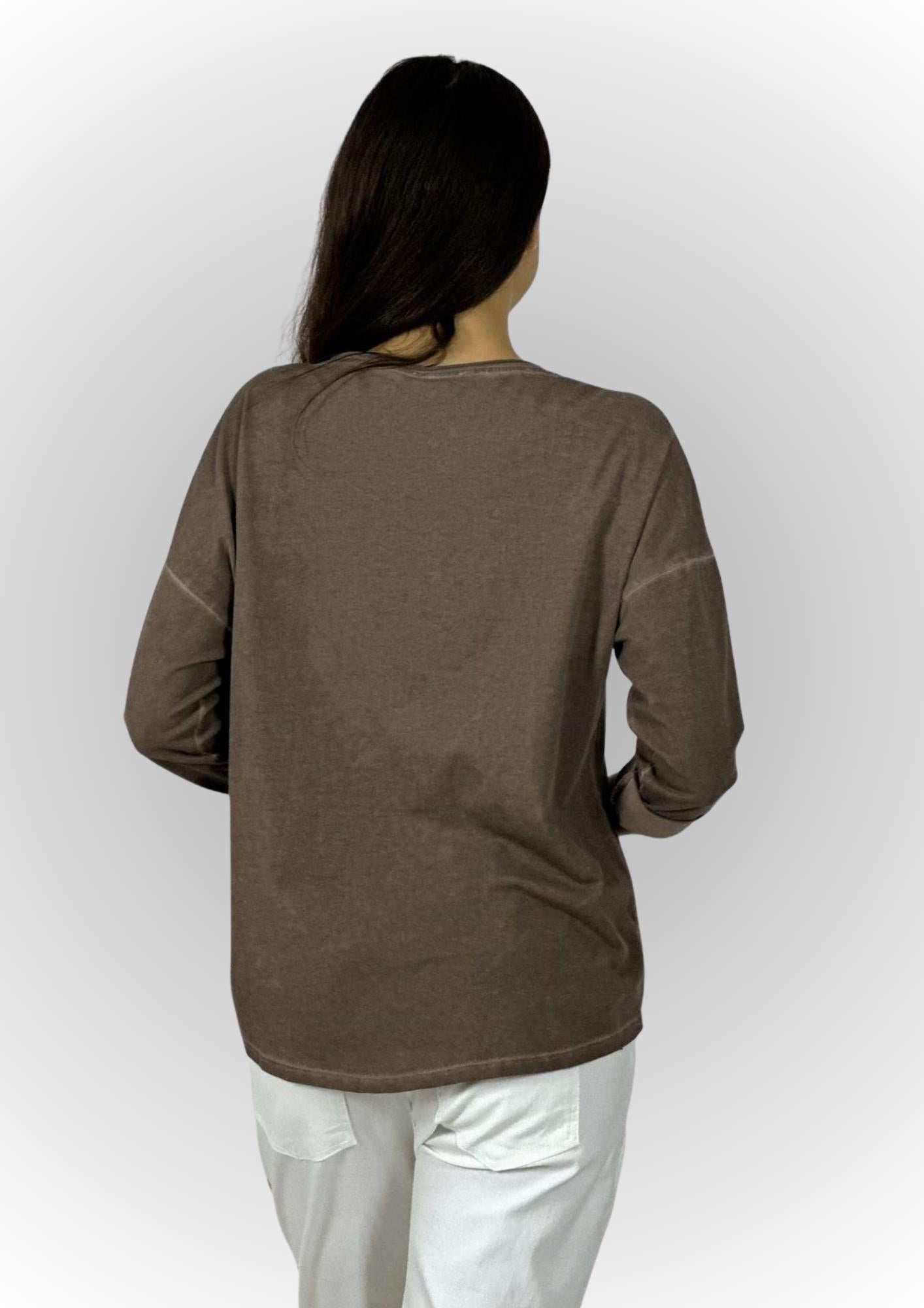 Polerón Algodón Letras Estrella Brillante