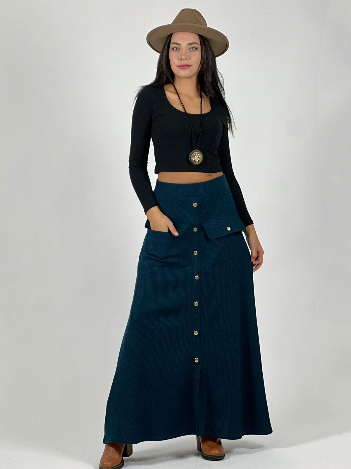 Falda Lanilla Spandex