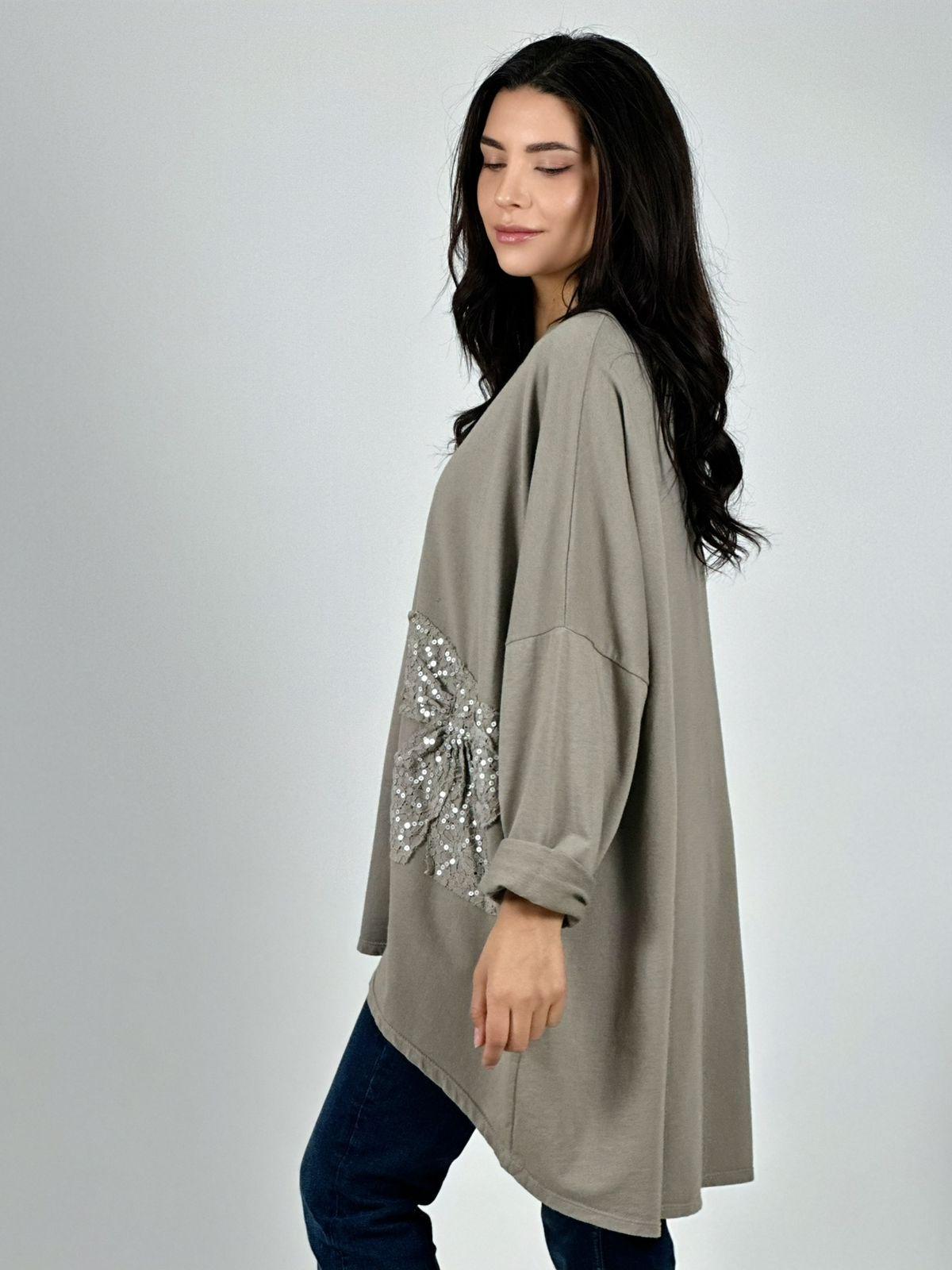 Polerón Italiano Cintas Con Relieve Brillantes