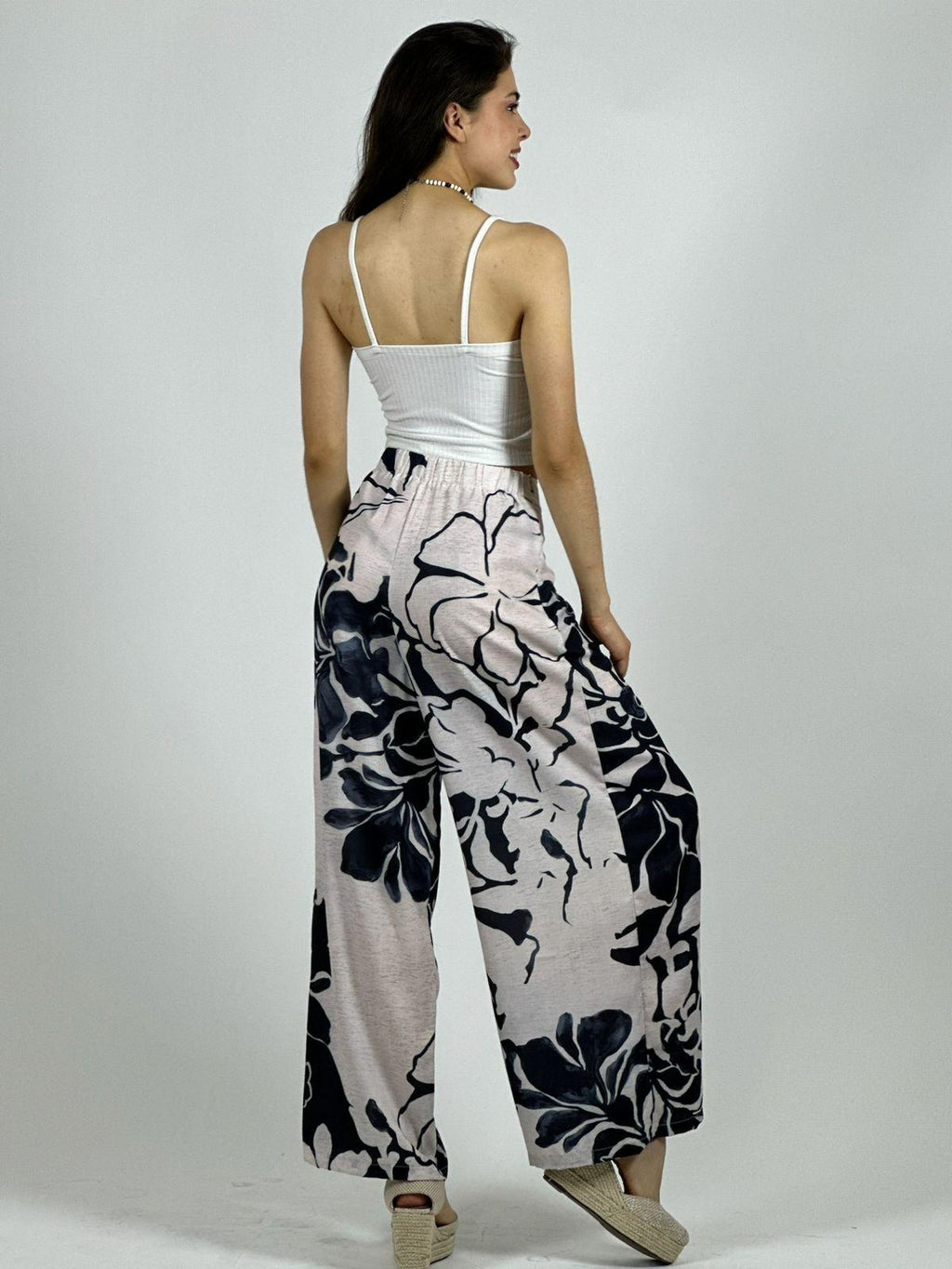 Palazzo Estampado Flores