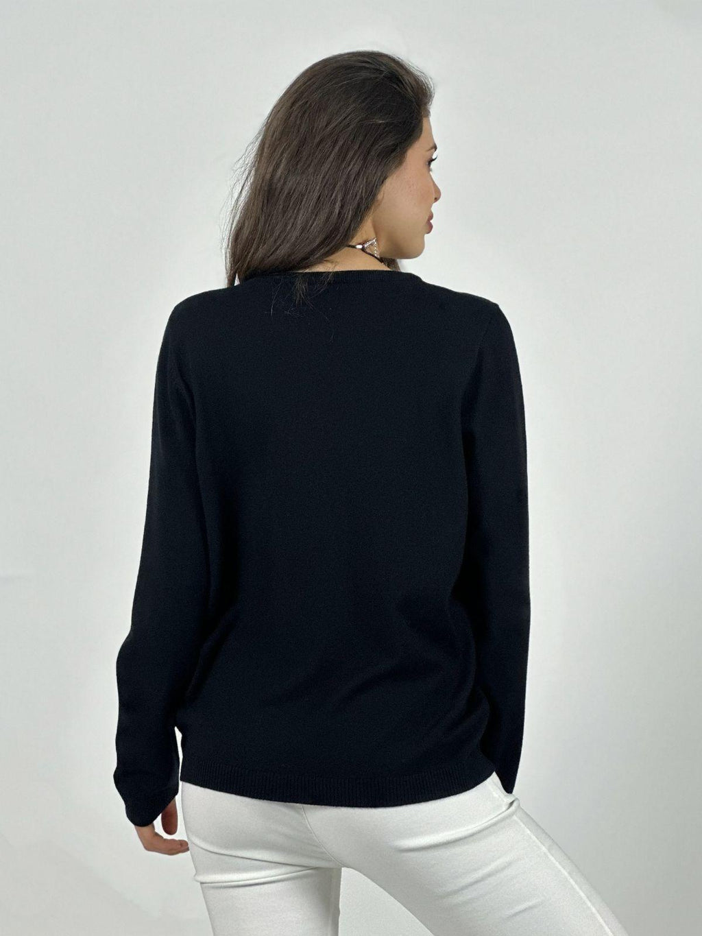 Sweater Spandex Flores y Diamantes
