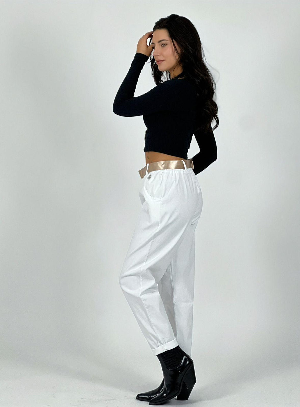 Jogger Italiano con Cinturón