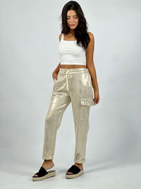 Jogger Elasticado Con Bolsillos Cargo