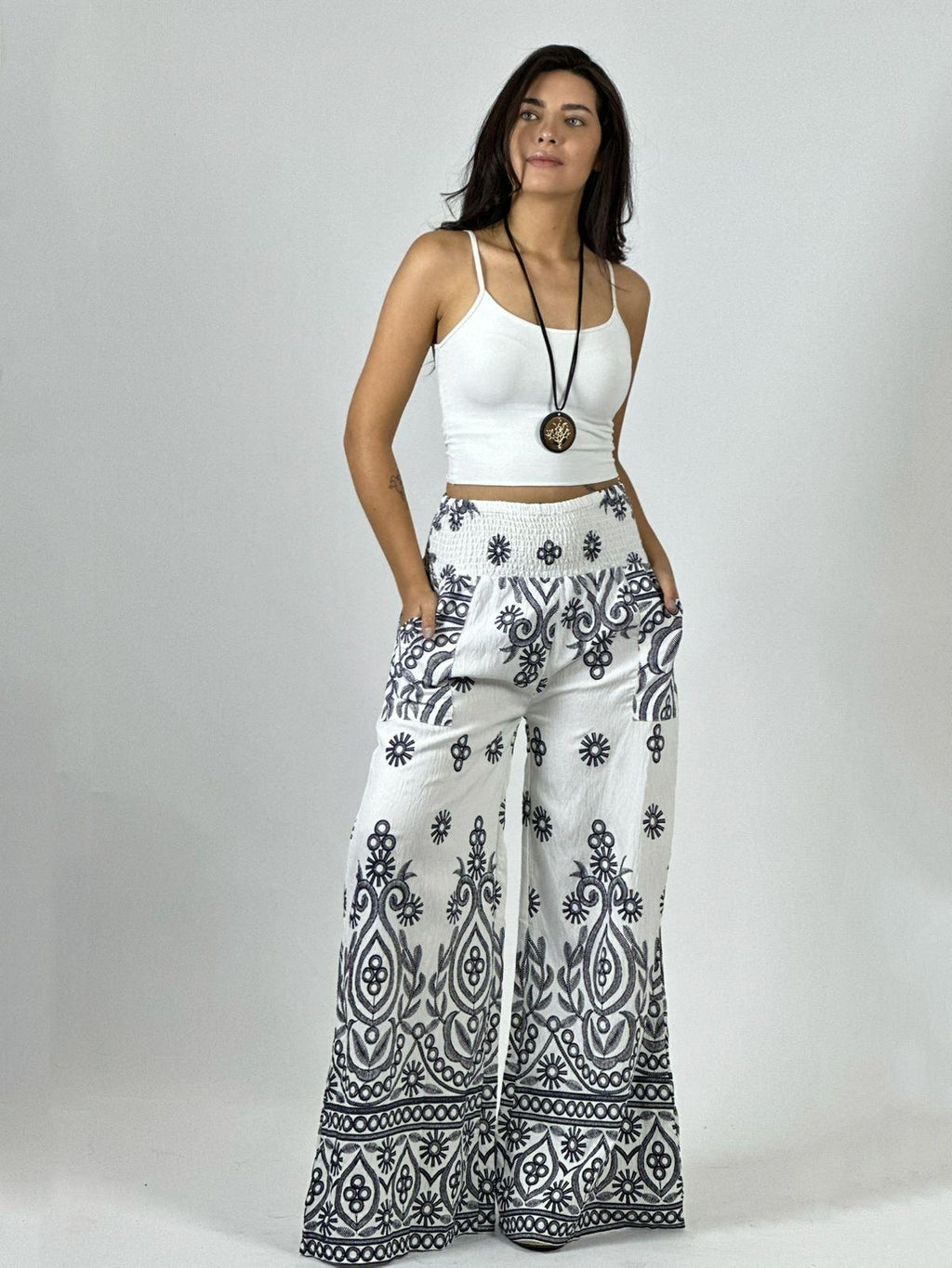 Palazzo Lino Estampado Boho