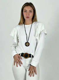 Polera Monserrat Faroleo en Hombros