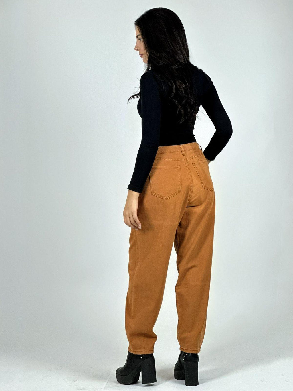 Pantalón Italiano Estilo Mom