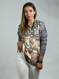 Sweater Spandex Comics Lunares