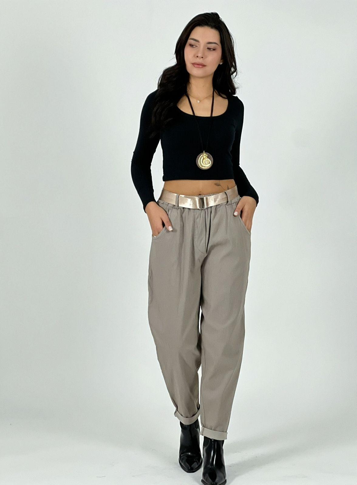 Jogger Italiano con Cinturón