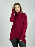 Sweater Cuello Tortuga Diseño en V
