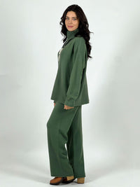 Conjunto de Lana Detalle Trenzado