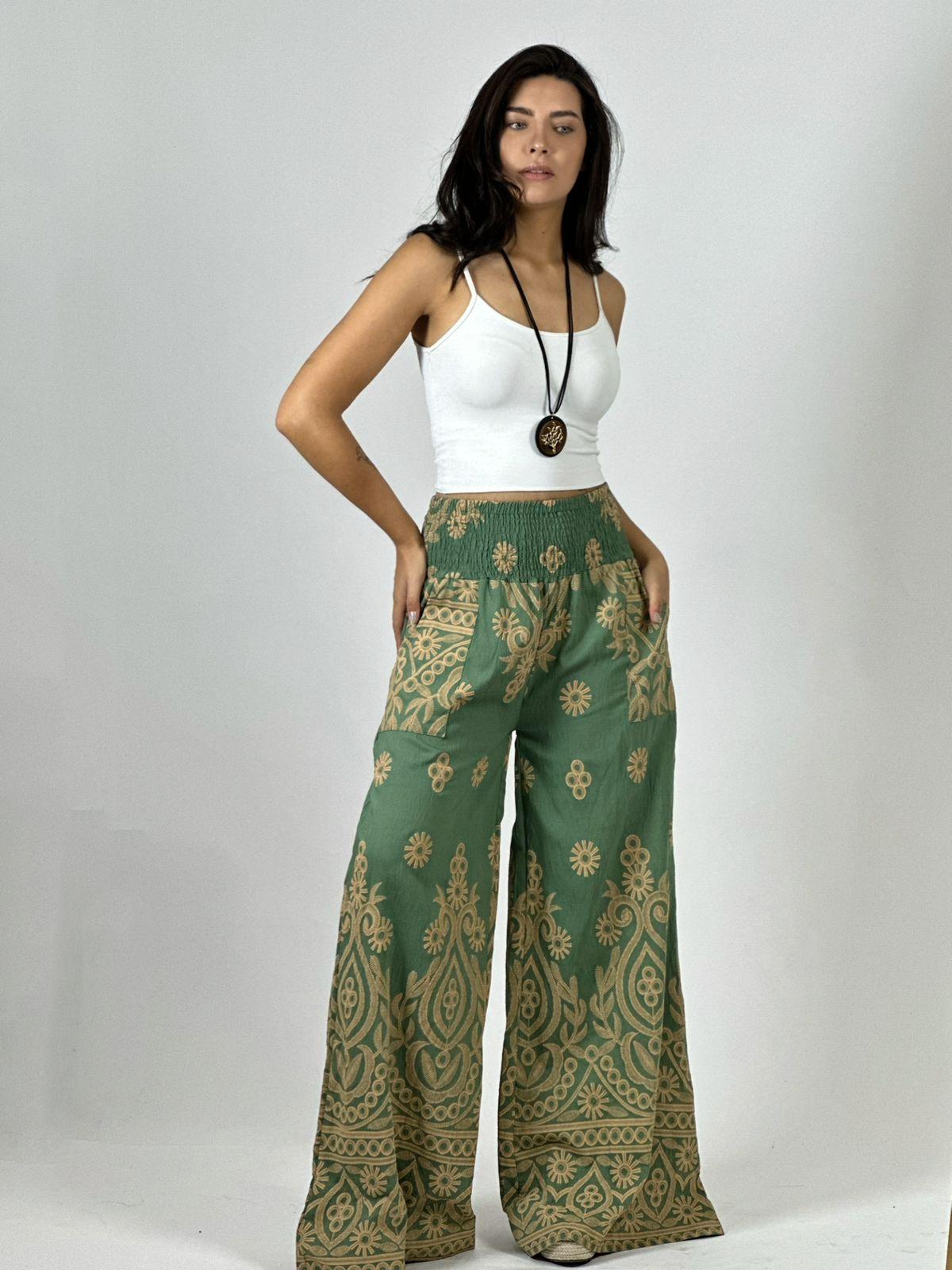 Palazzo Lino Estampado Boho