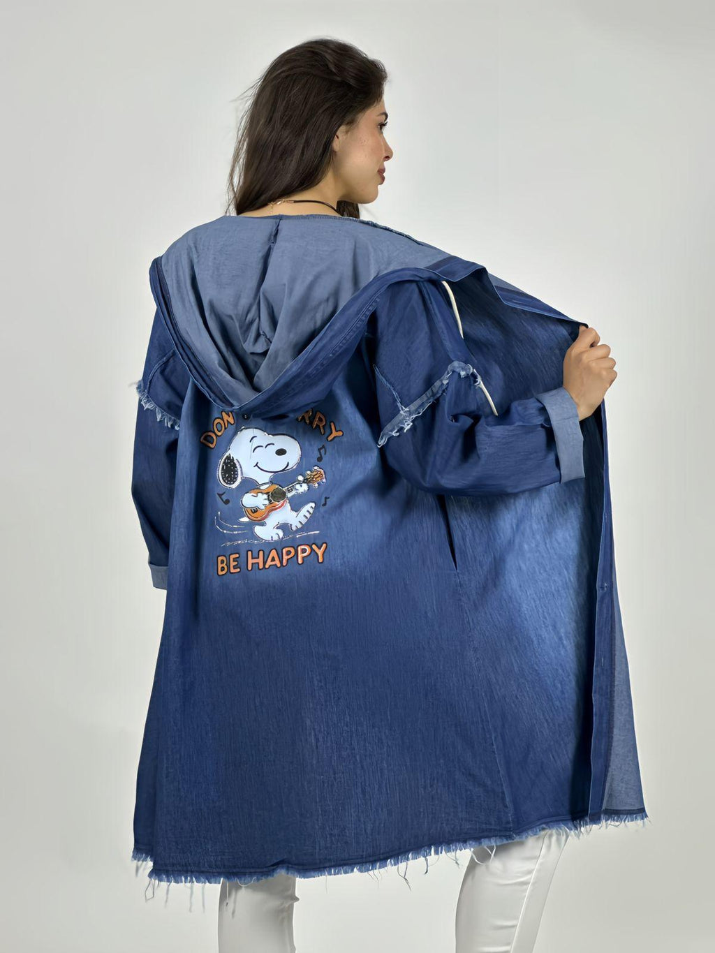 Blusón Mezclilla Snoopy Be Cool