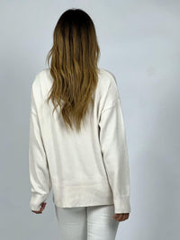 Sweater Lana Botones Dorados