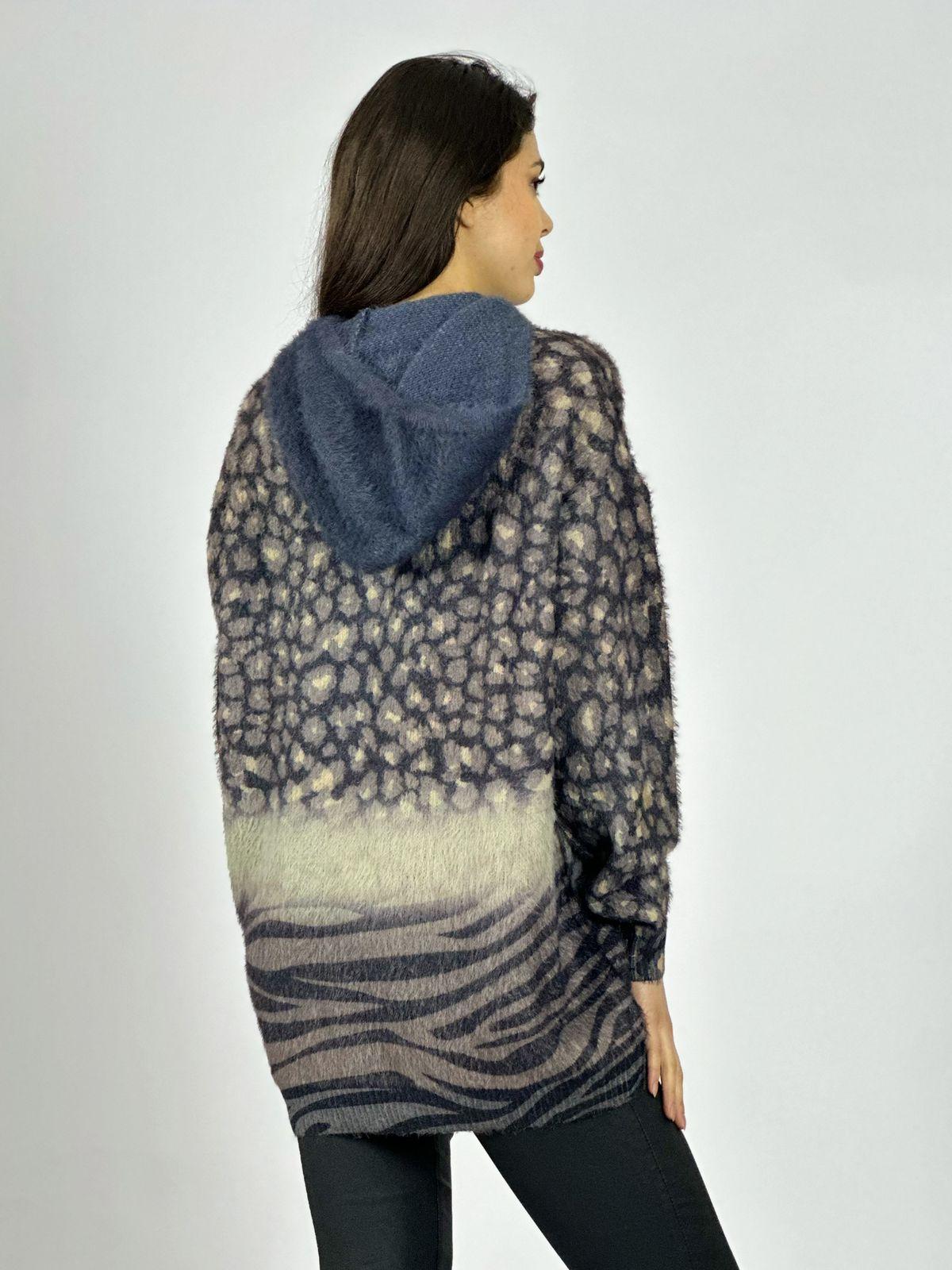 Polerón Cashmere Print Estrella Brillos