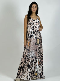 Vestido Viscosa Print, Estrellas y Letras