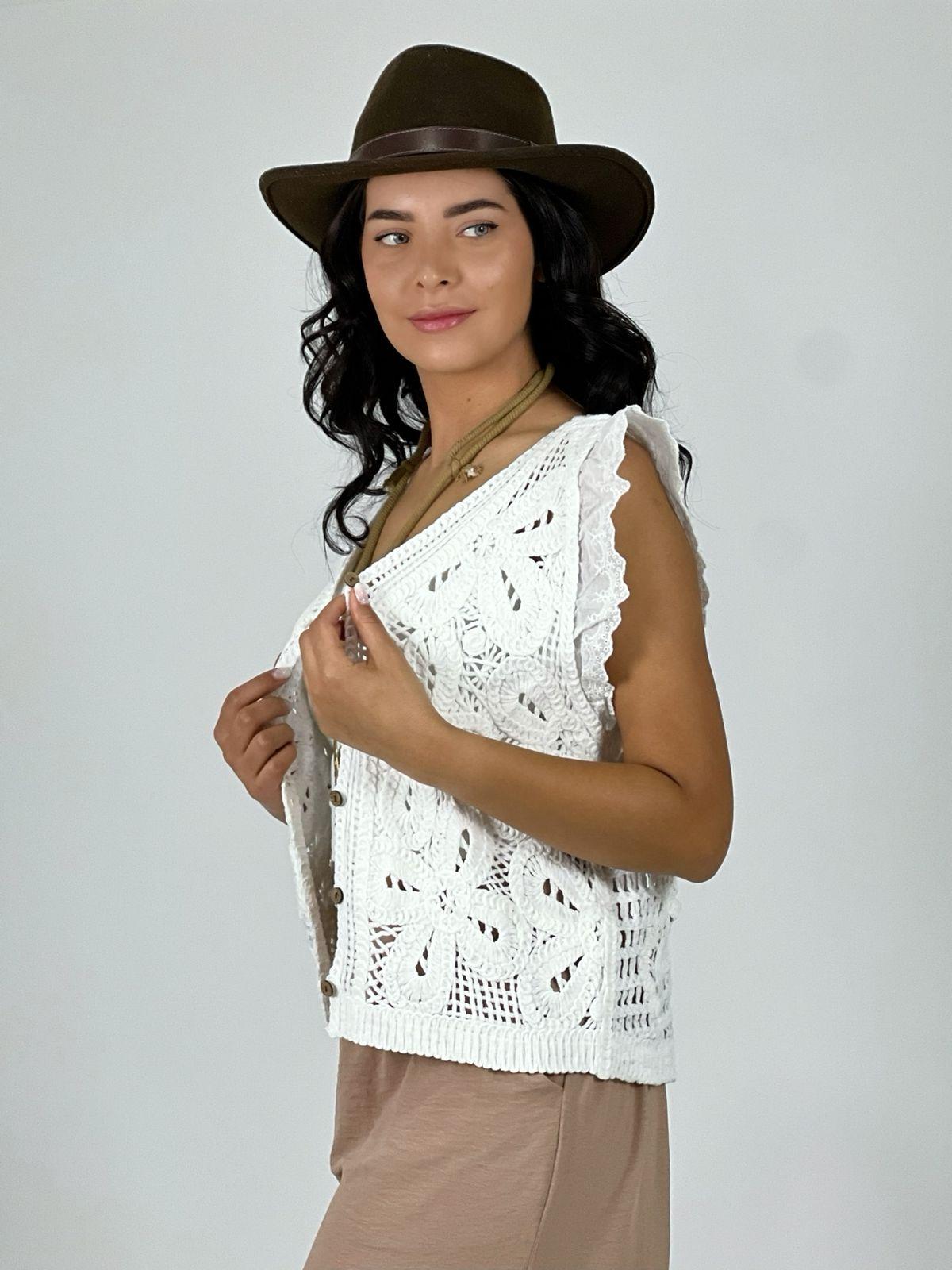 Tejido Crochet Abotonado