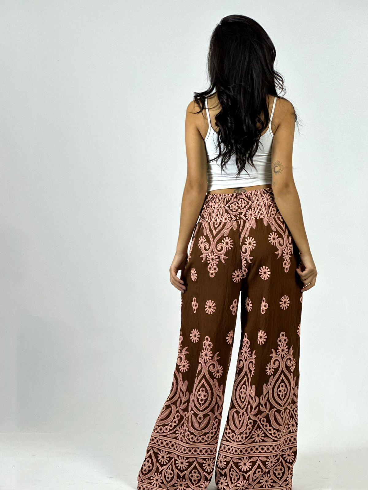 Palazzo Lino Estampado Boho