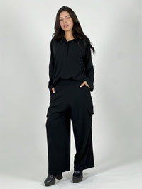 Conjunto Delgado Pantalón y Polerón