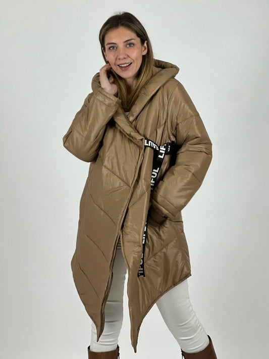 Parka Italiana Cruzada con Amarre