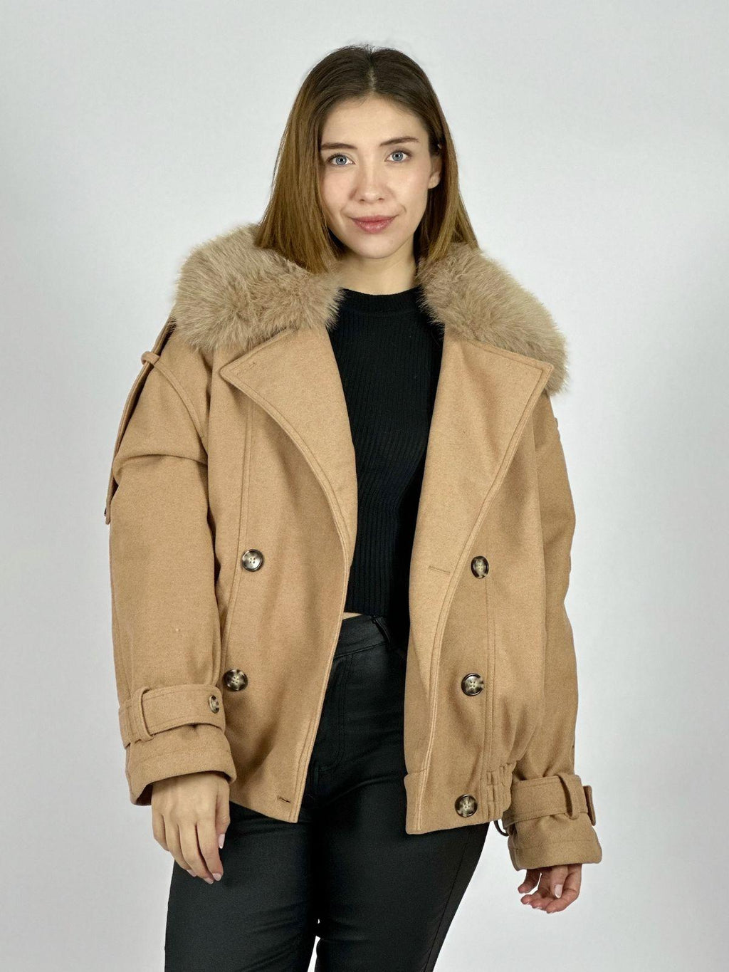 Chaqueta Aviadora de Paño