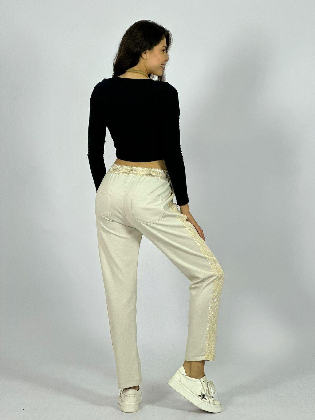 Jogger Algodón Doble Corazon Print