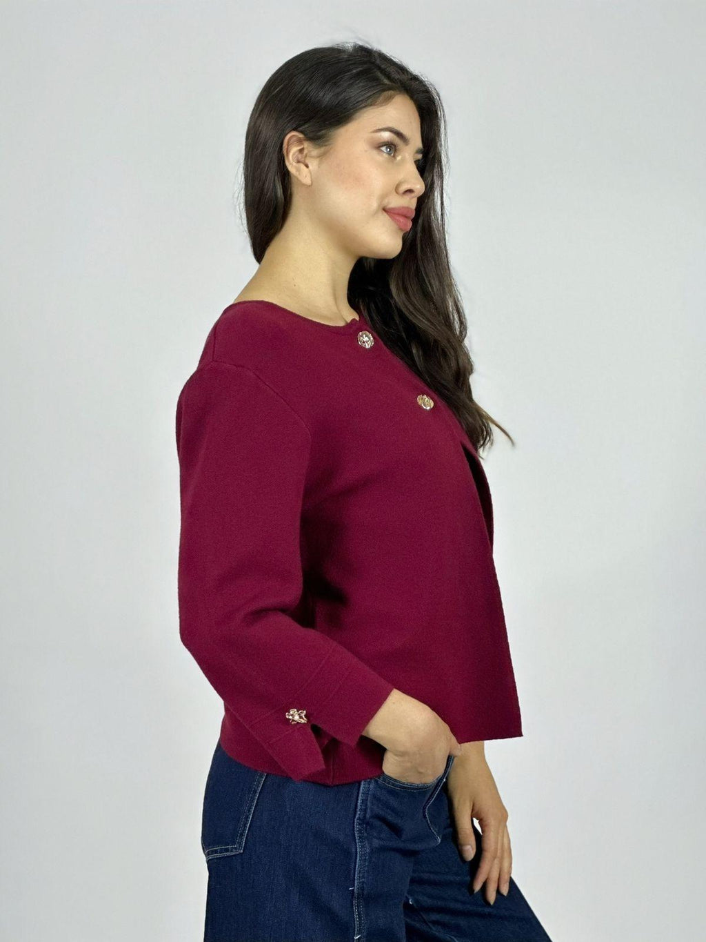 Sweater Spandex Hombros Descubiertos