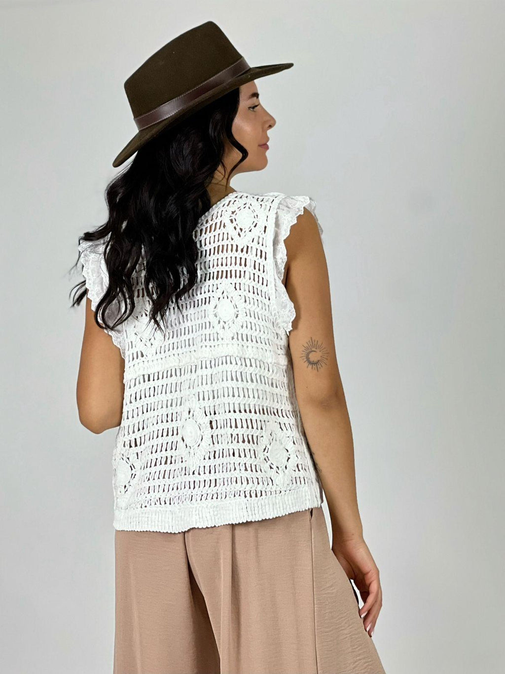 Tejido Crochet Abotonado