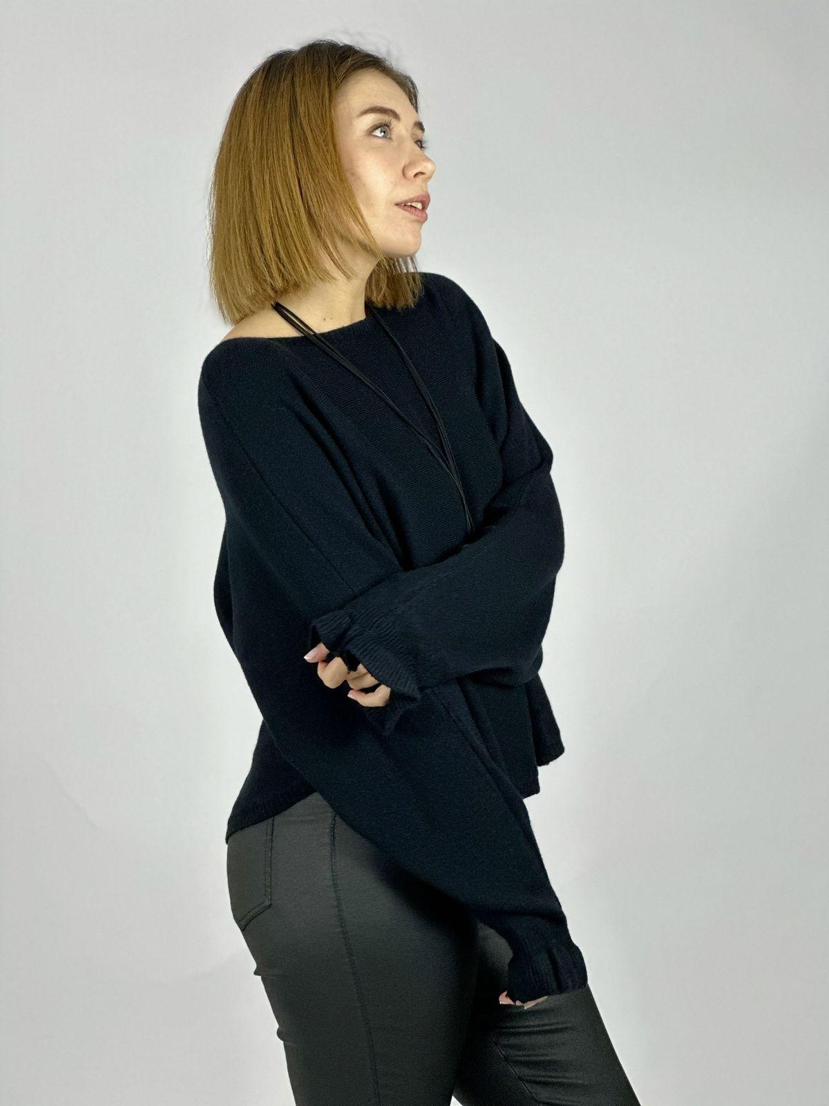 Sweater Spandex Corto Cuello Bote