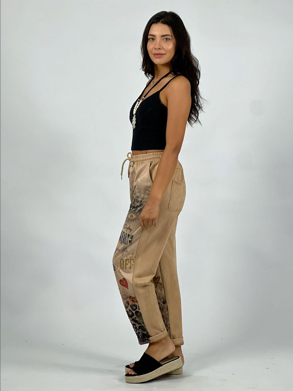 Jogger Gamuza Diseño Estrellas