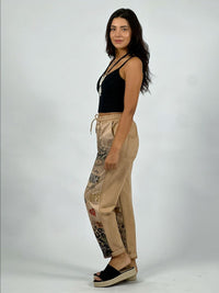 Jogger Gamuza Diseño Estrellas