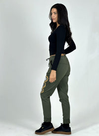 Jogger Italiano Estampado Triple Corazón