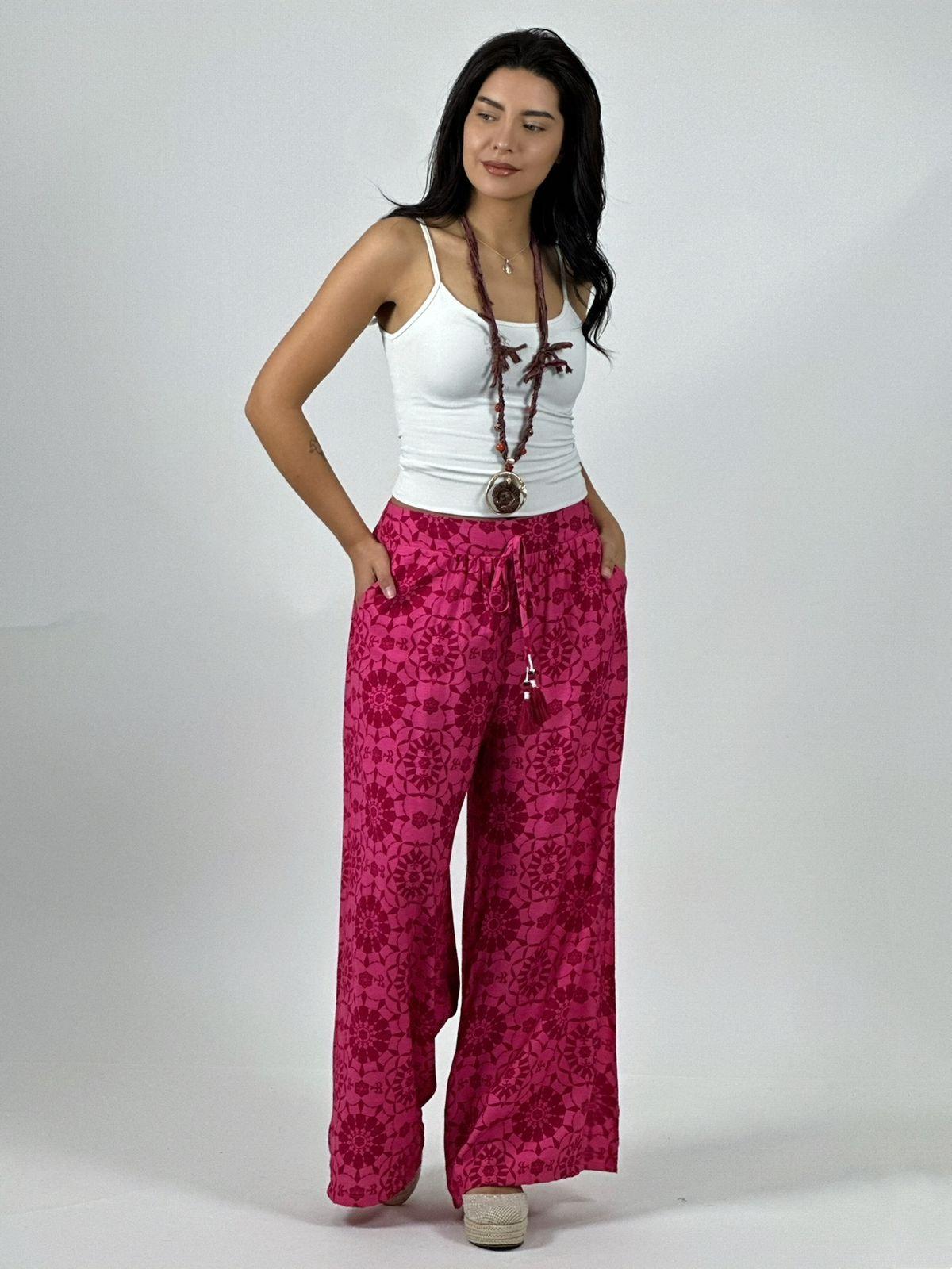 Palazzo Lino Estampado All-Over