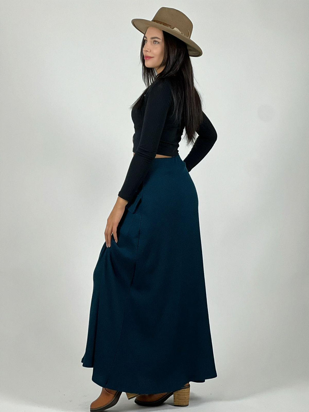 Falda Lanilla Spandex