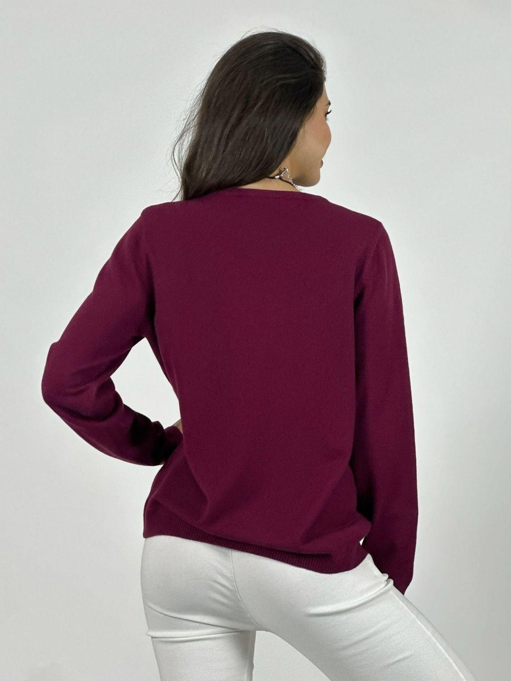Sweater Spandex Flores y Diamantes